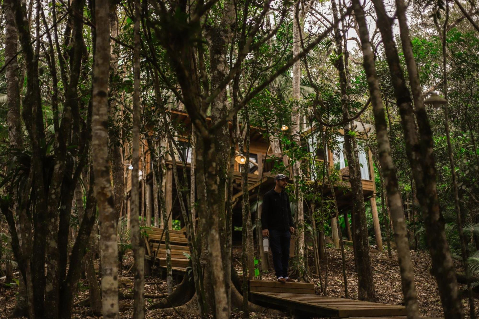 Chale Da Arvore, Vivenda Serra Velha, Chales De Montanha Timbe do Sul Esterno foto
